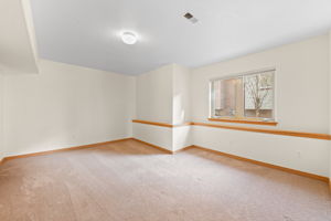 Large Lower Level conforming bedroom