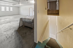 3 Car garage with Private Access to walk out lower level