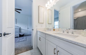 Upper Level Jack and Jill Bathroom 3a
