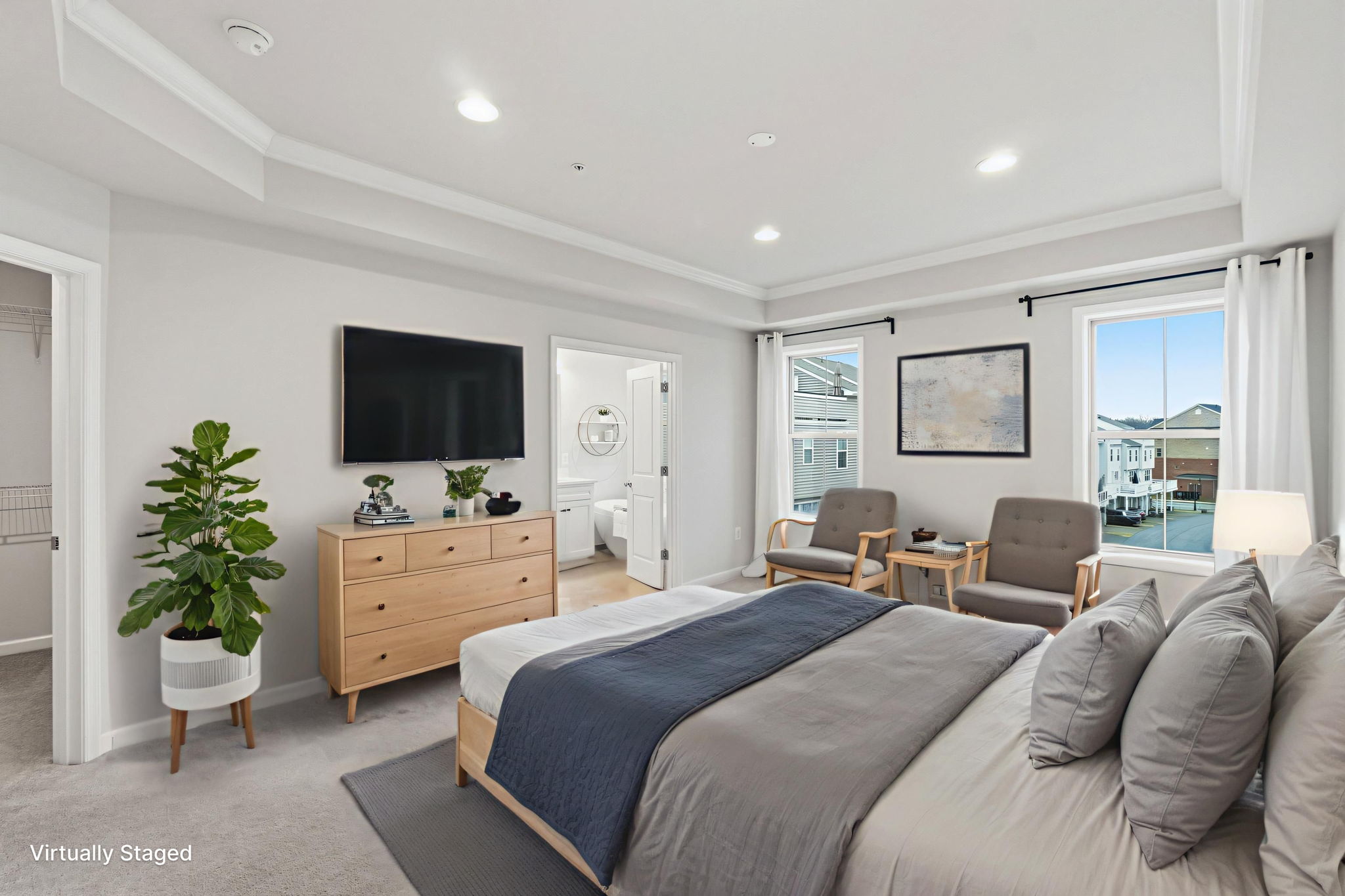 Large Walk-in Closet and Ensuite Bath