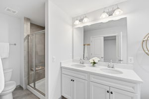 Dual Vanity and Separate Shower