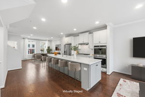Gourmet Chef's Kitchen with Expansive Center Island