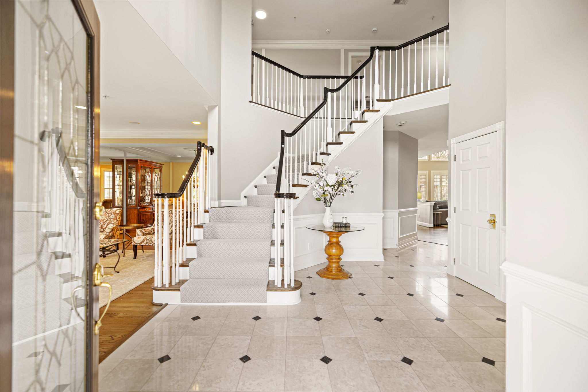 Sun-Filled Two Story Foyer