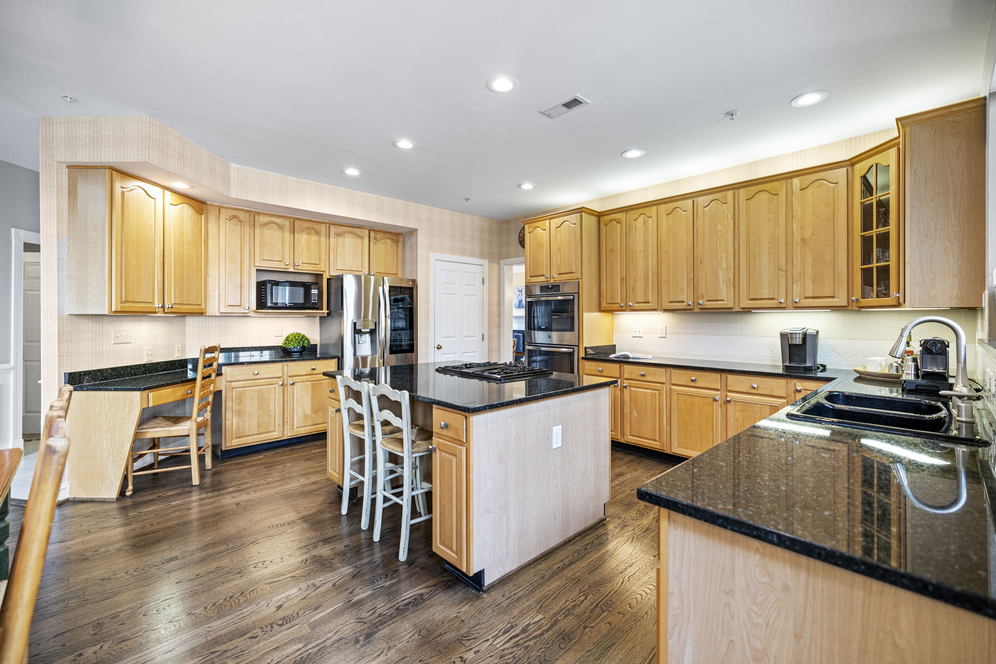 Gourmet Kitchen with ample storage