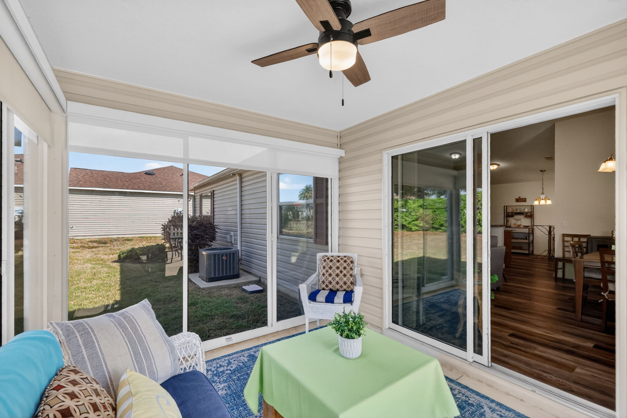 Glass-Enclosed Lanai