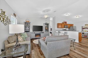 Kitchen and Living Room