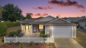 Twilight Front Elevation