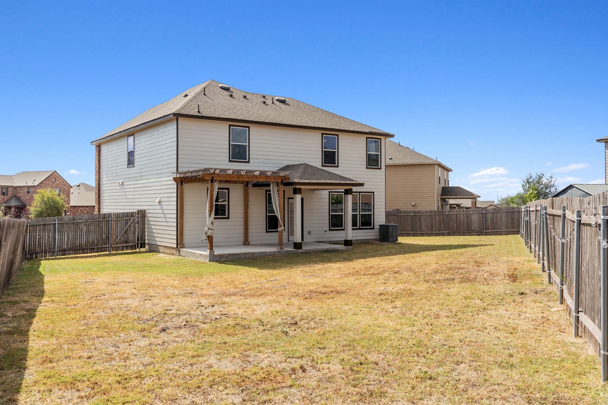 So much potential with this large yard!