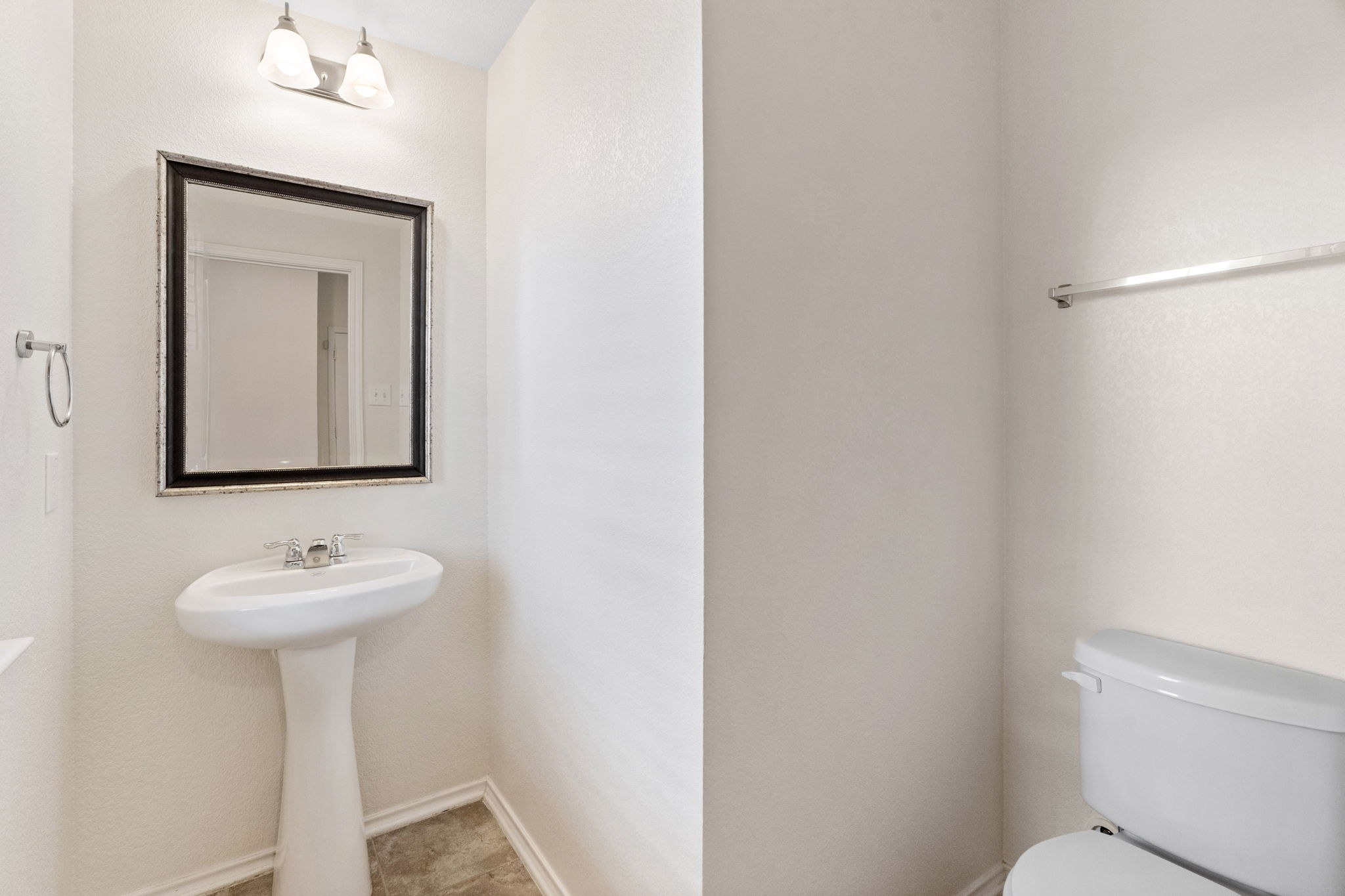 Half bath on main floor