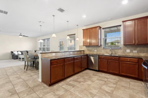 Open floor plan with plenty of natural light