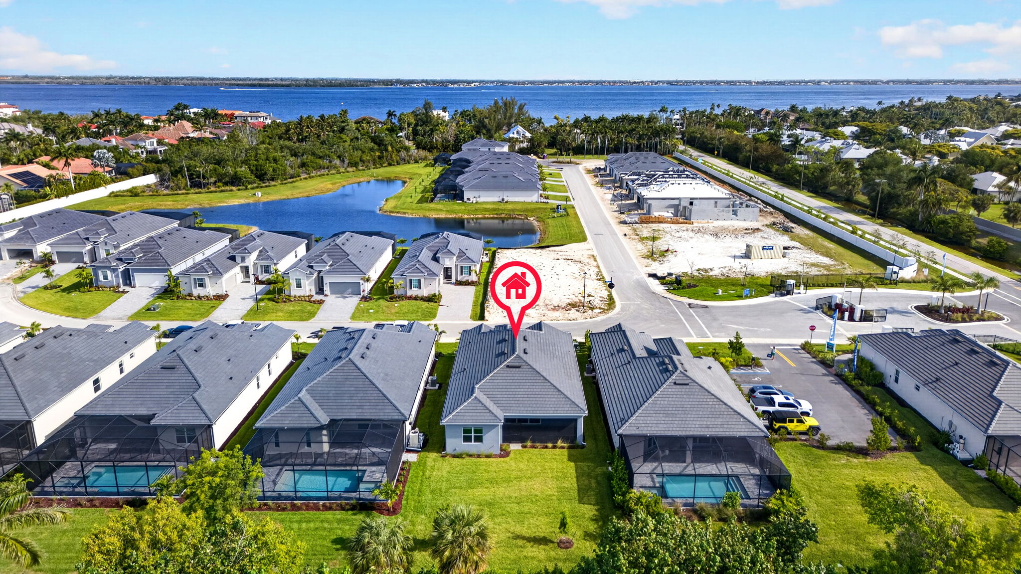 Aerial Rear Exterior 3 - marker