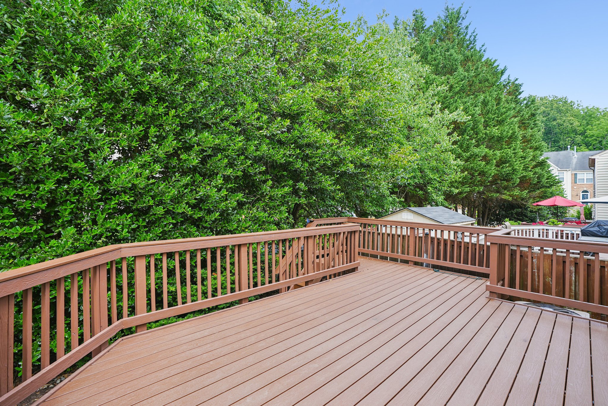 Spacious Private Deck