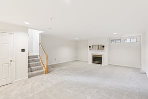 Lower Level Recreation Room with Gas-Fireplace