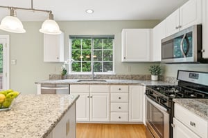 Kitchen with Stainless Steel Appliances