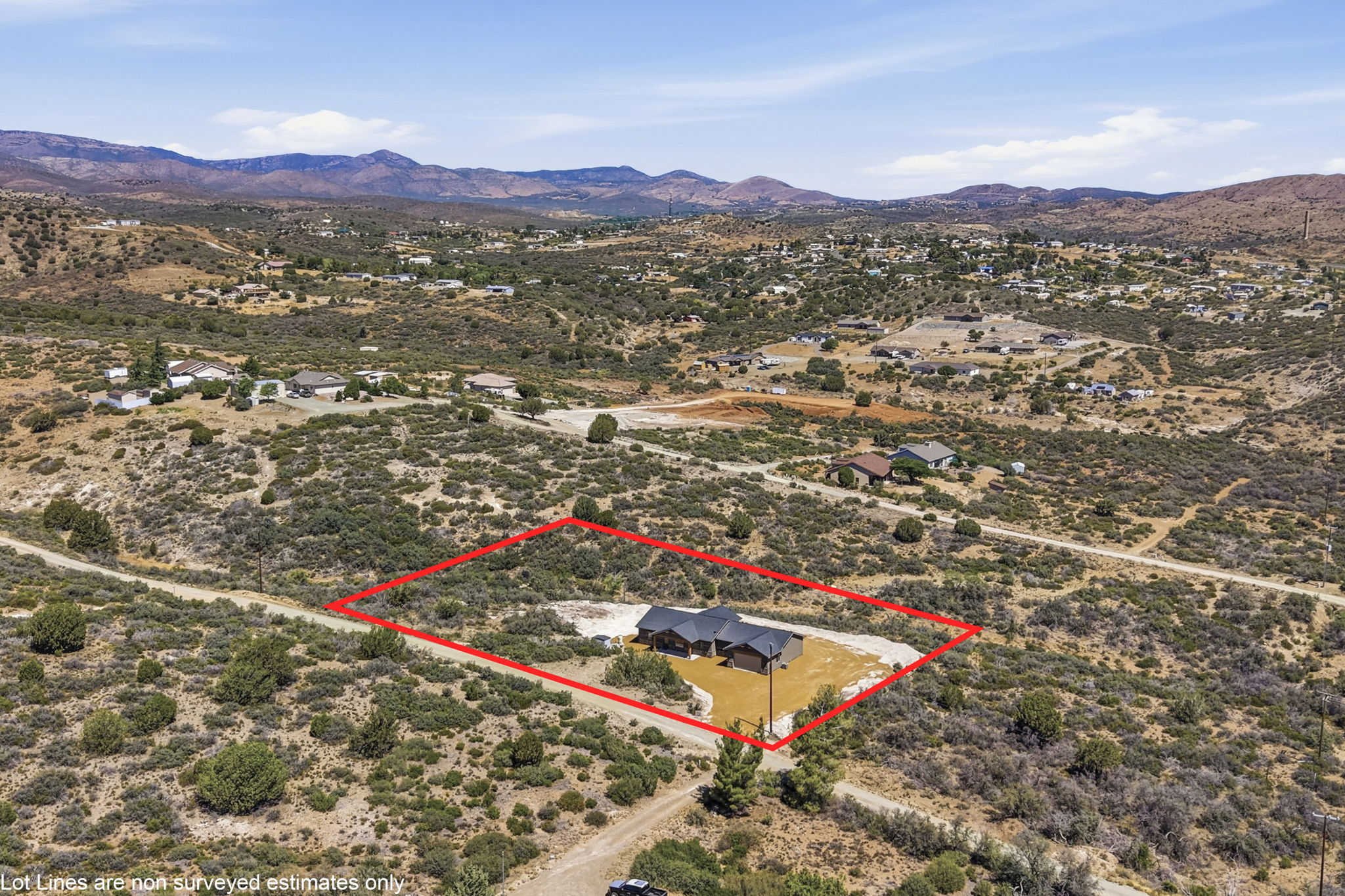 Aerial Front 5 Lot Lines