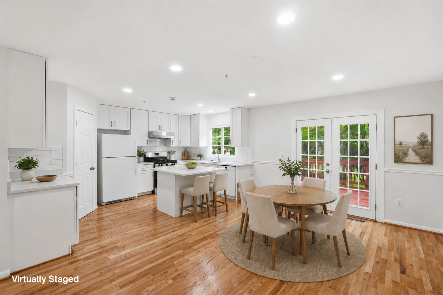 Renovated Kitchen and Breakfast Area