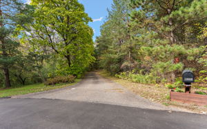 Private Wooded Drive  (1)