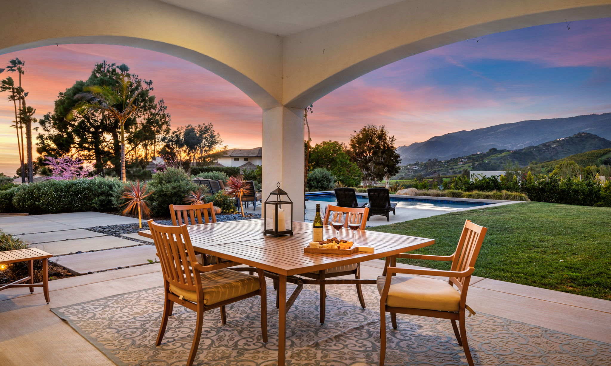 45 - Back Patio (Twilight)