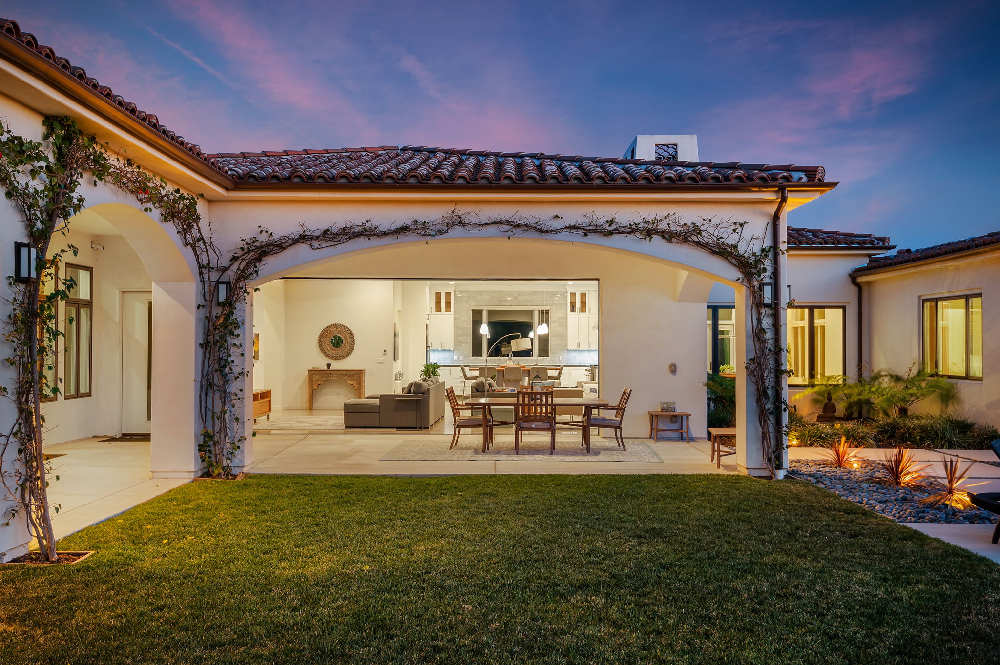 47 - Back Patio (Twilight)