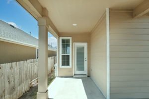 Covered Back Patio