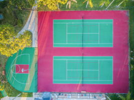 13-Tennis and Pickleball Courts