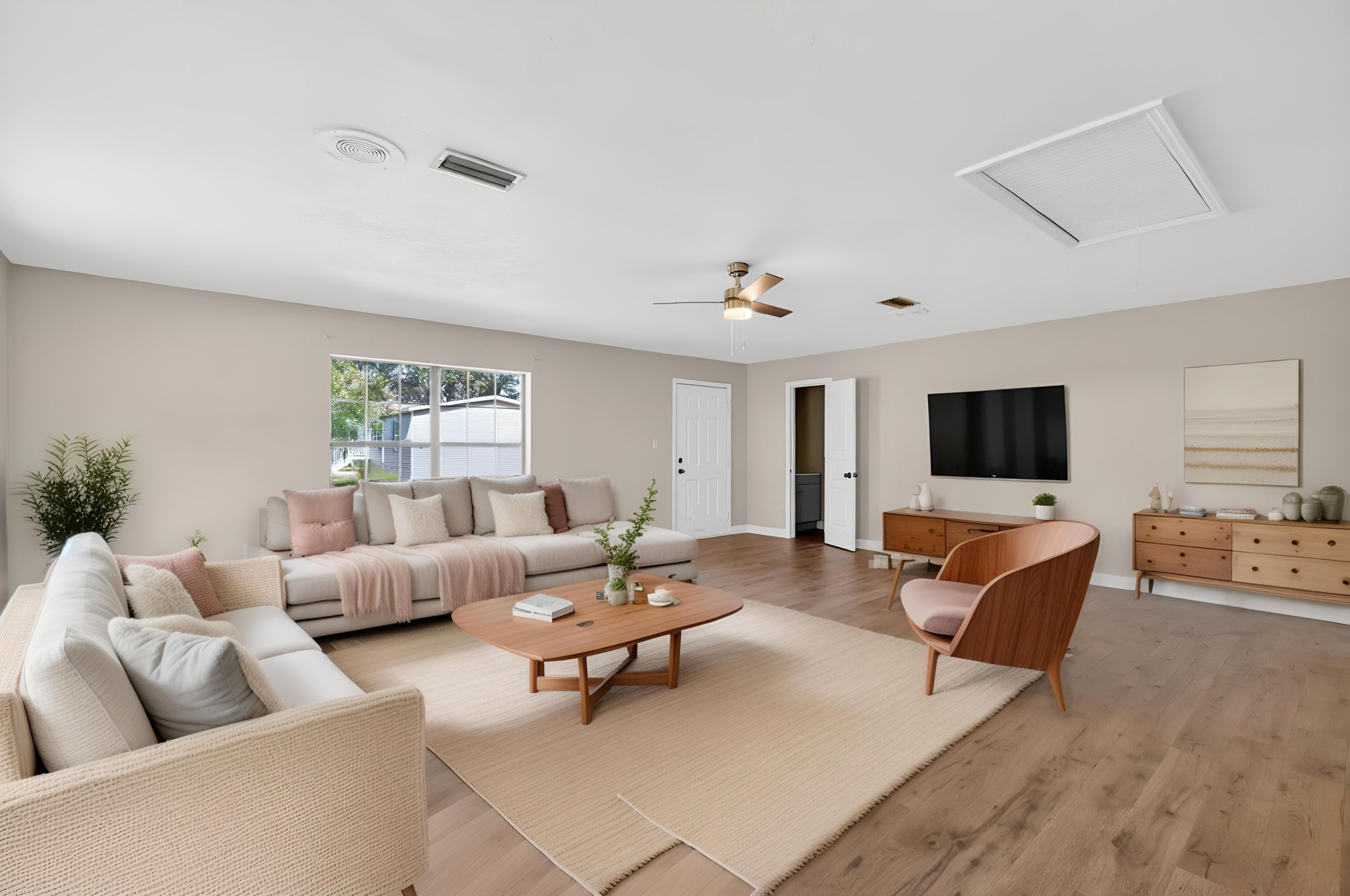 Virtually Stage - Family Room/In-Law Suite