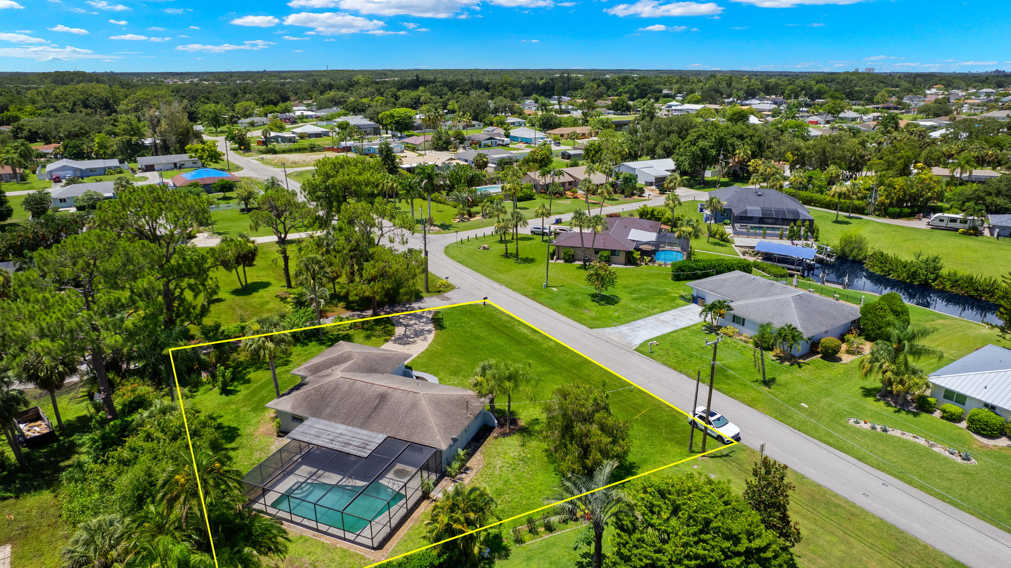 Aerial Rear Exterior 2 of 2 -Lot Lines