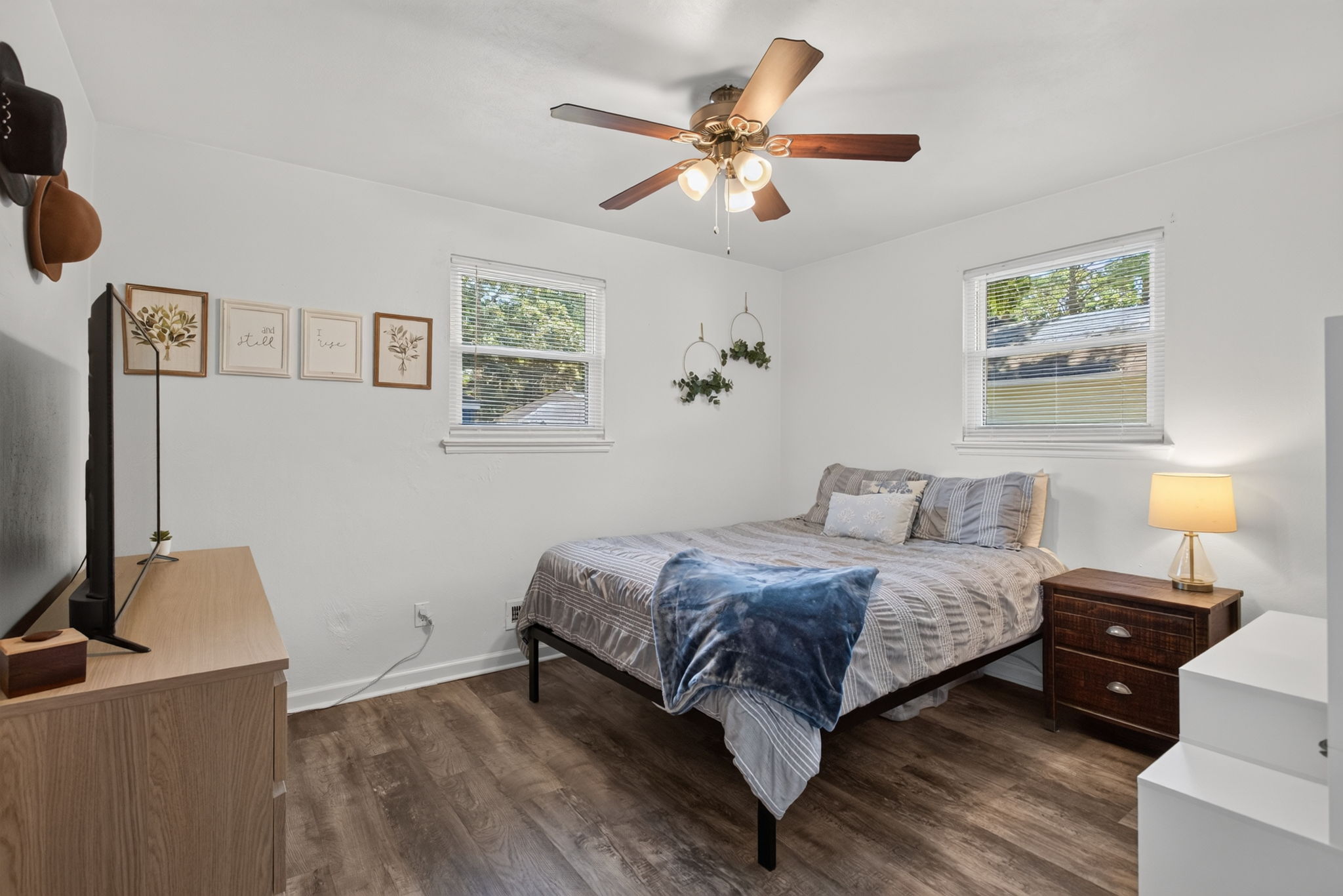Spacious Secondary Bedroom.