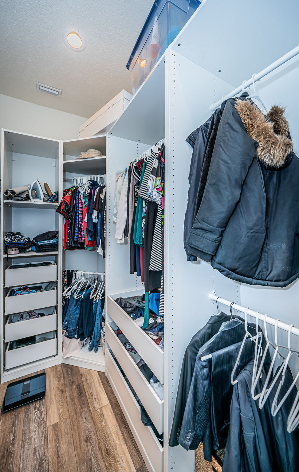 First Floor Master Bedroom Walk-in Closet1b