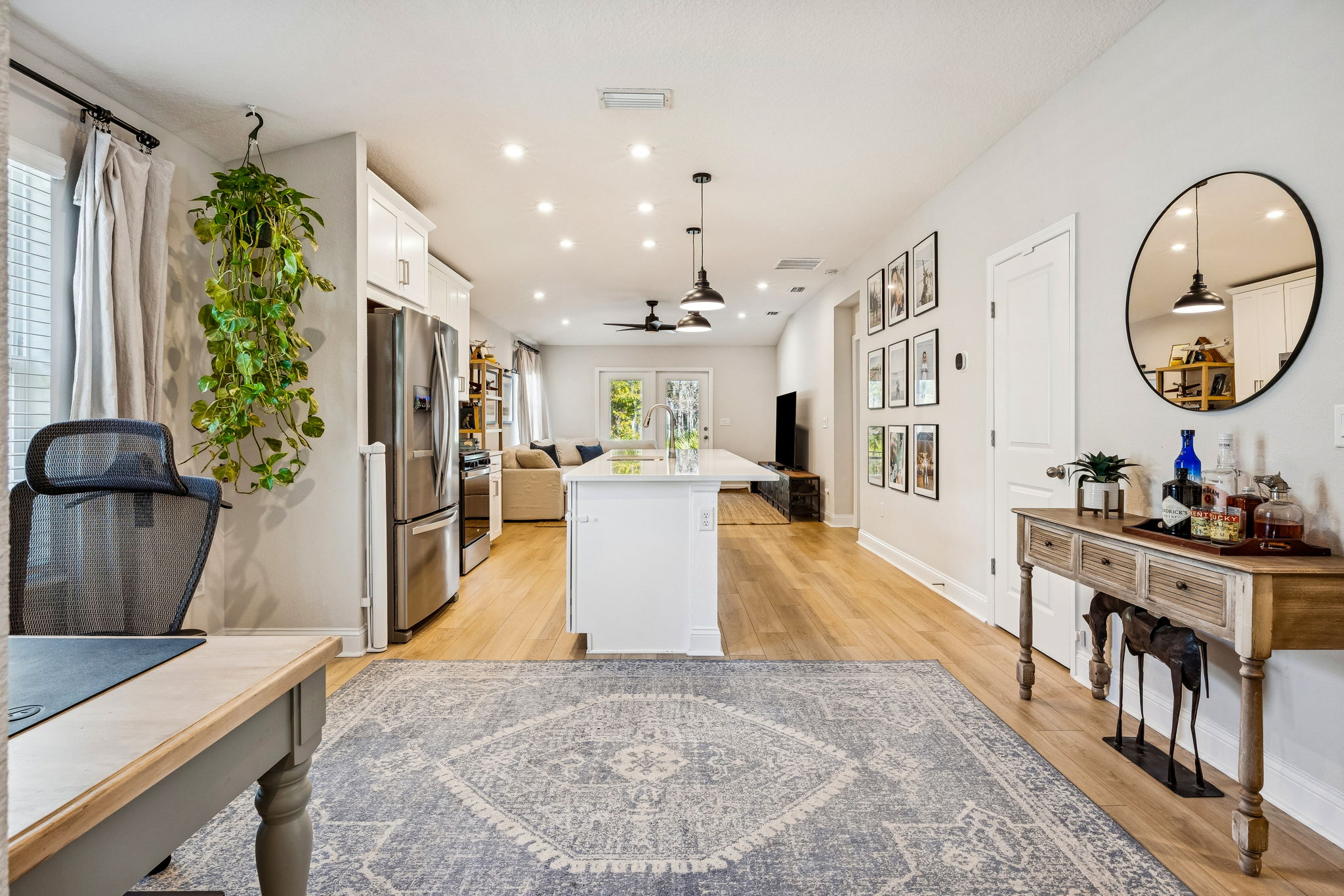 Office/Kitchen/Living Room