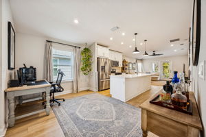 Office/Kitchen/Living Room