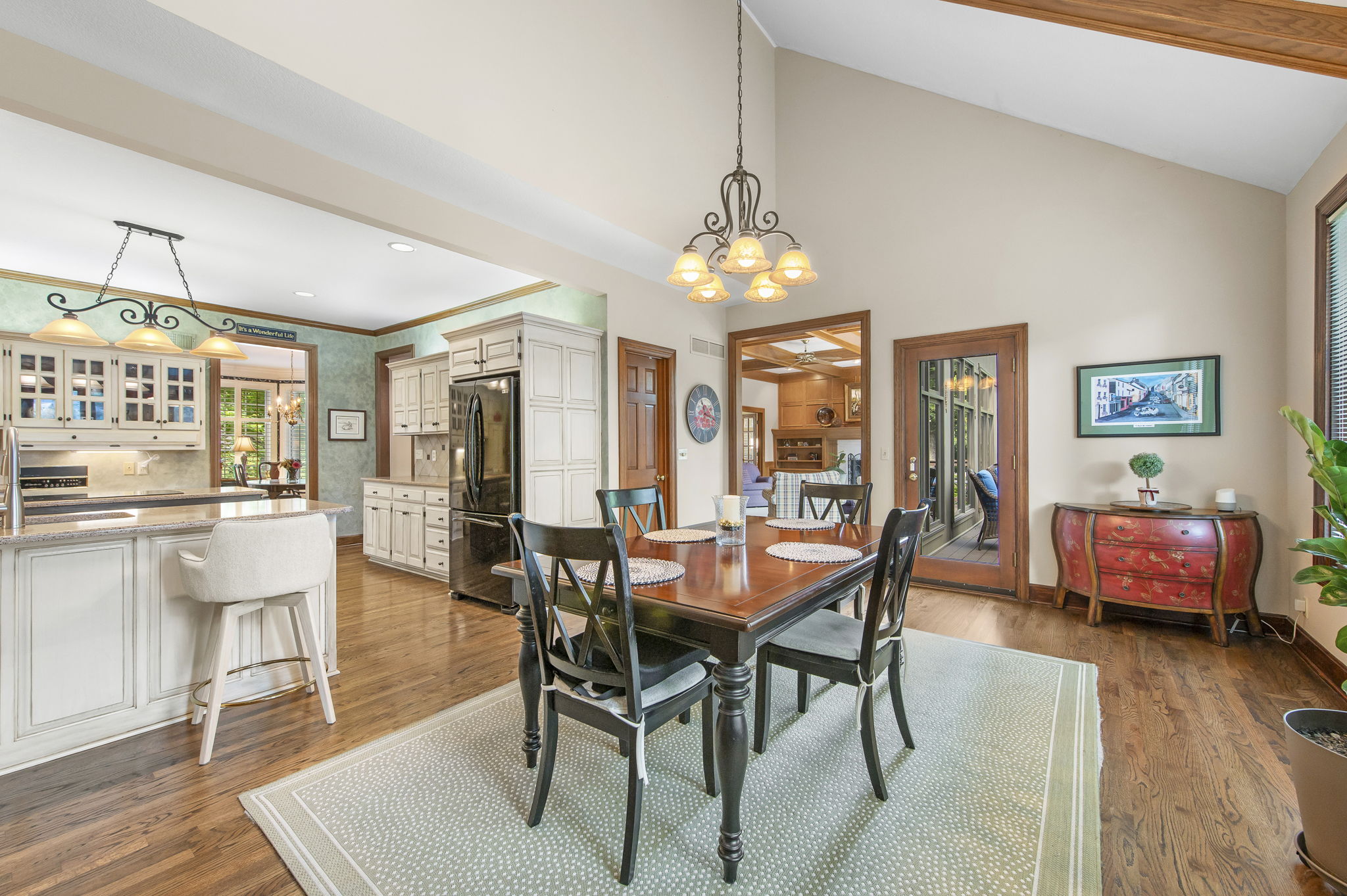 Hearth/Kitchen Area