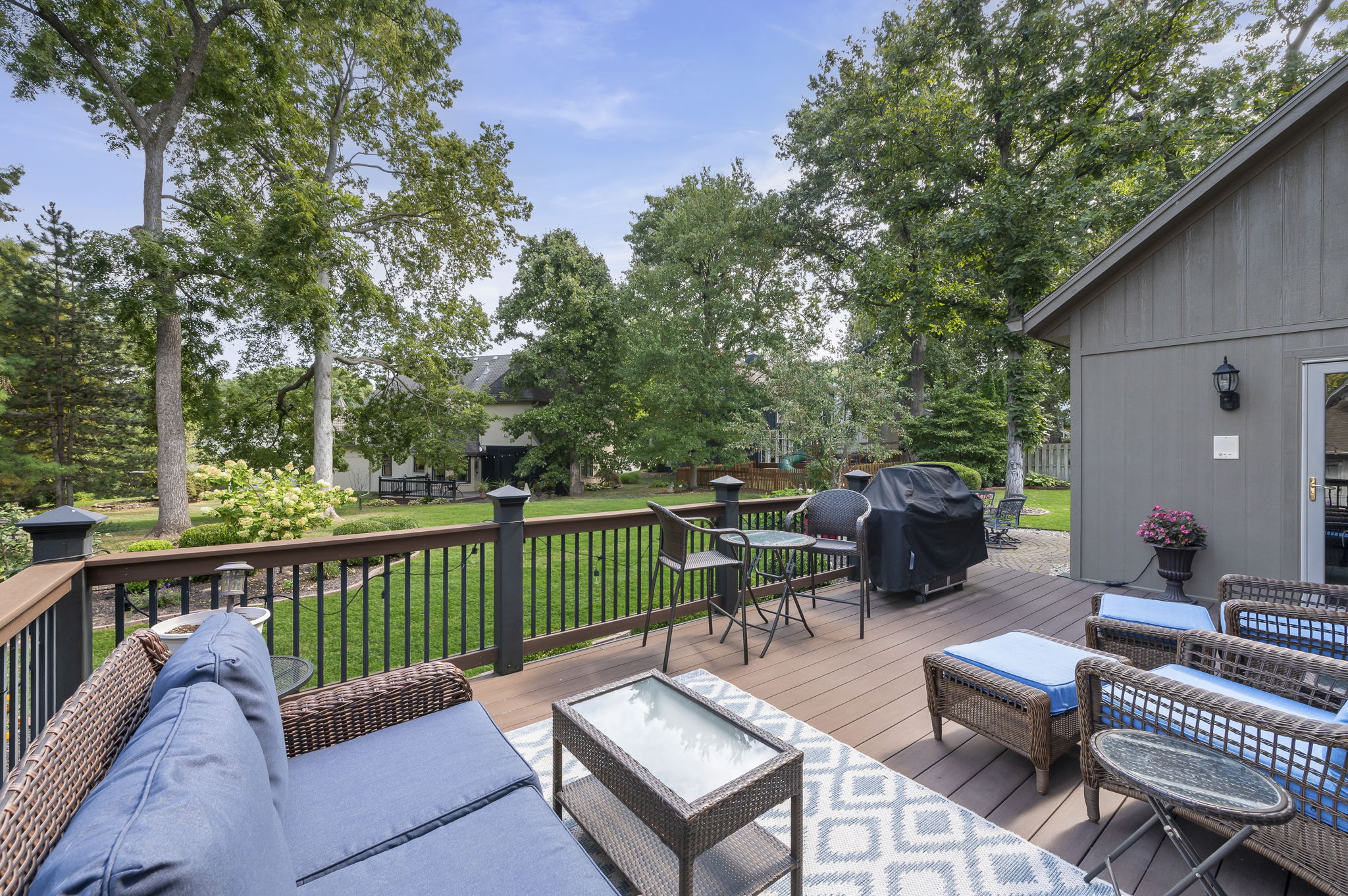 Deck and Yard