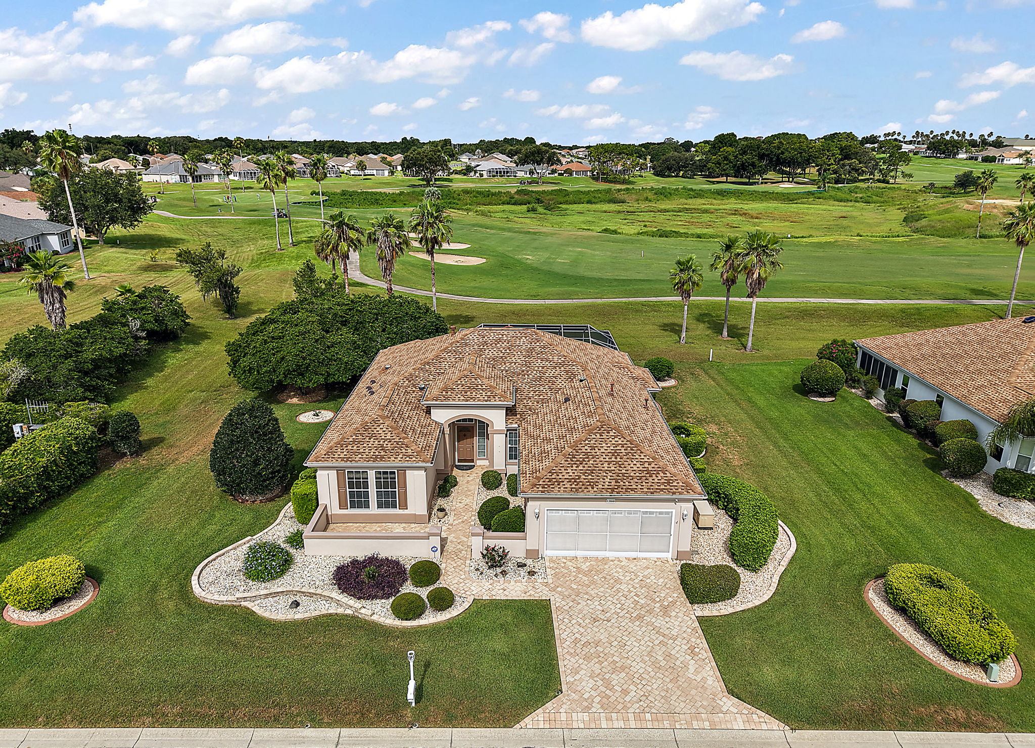 Aerial Front Elevation