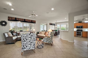 Living, Dining, and Kitchen