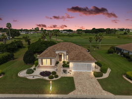 Twilight Front Elevation