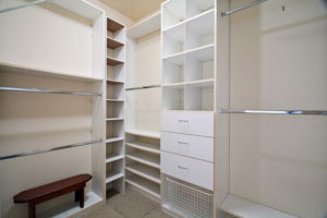 Primary Bedroom Custom Closet