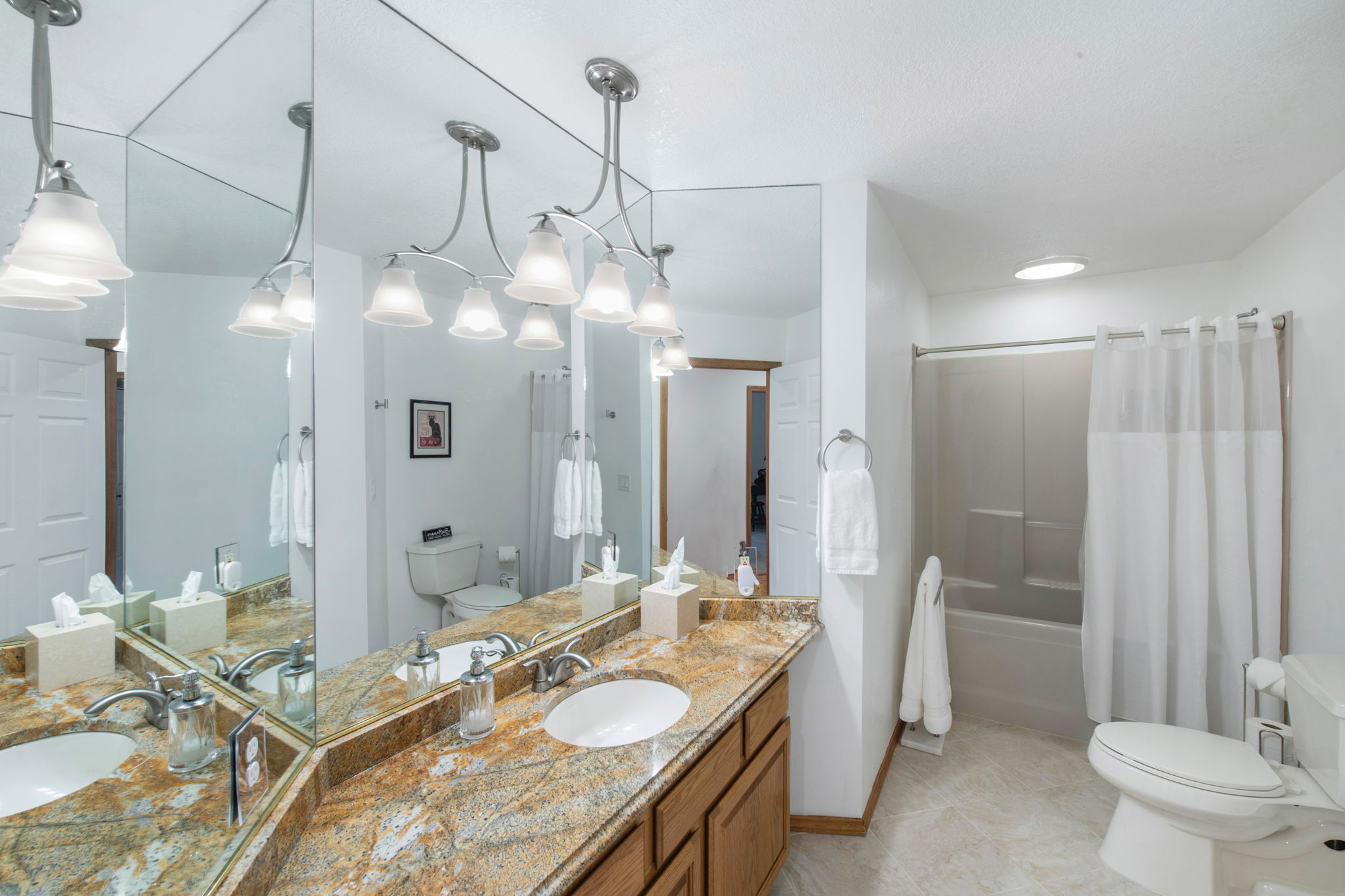 Guest Bathroom w/Jetted Tub-1