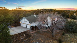 Aerial 3 Car Garage