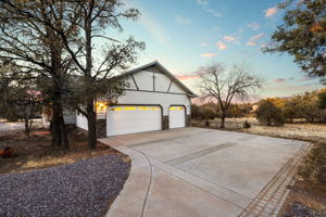 3 Car Garage Driveway