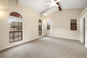 Owner's Suite is Spacious