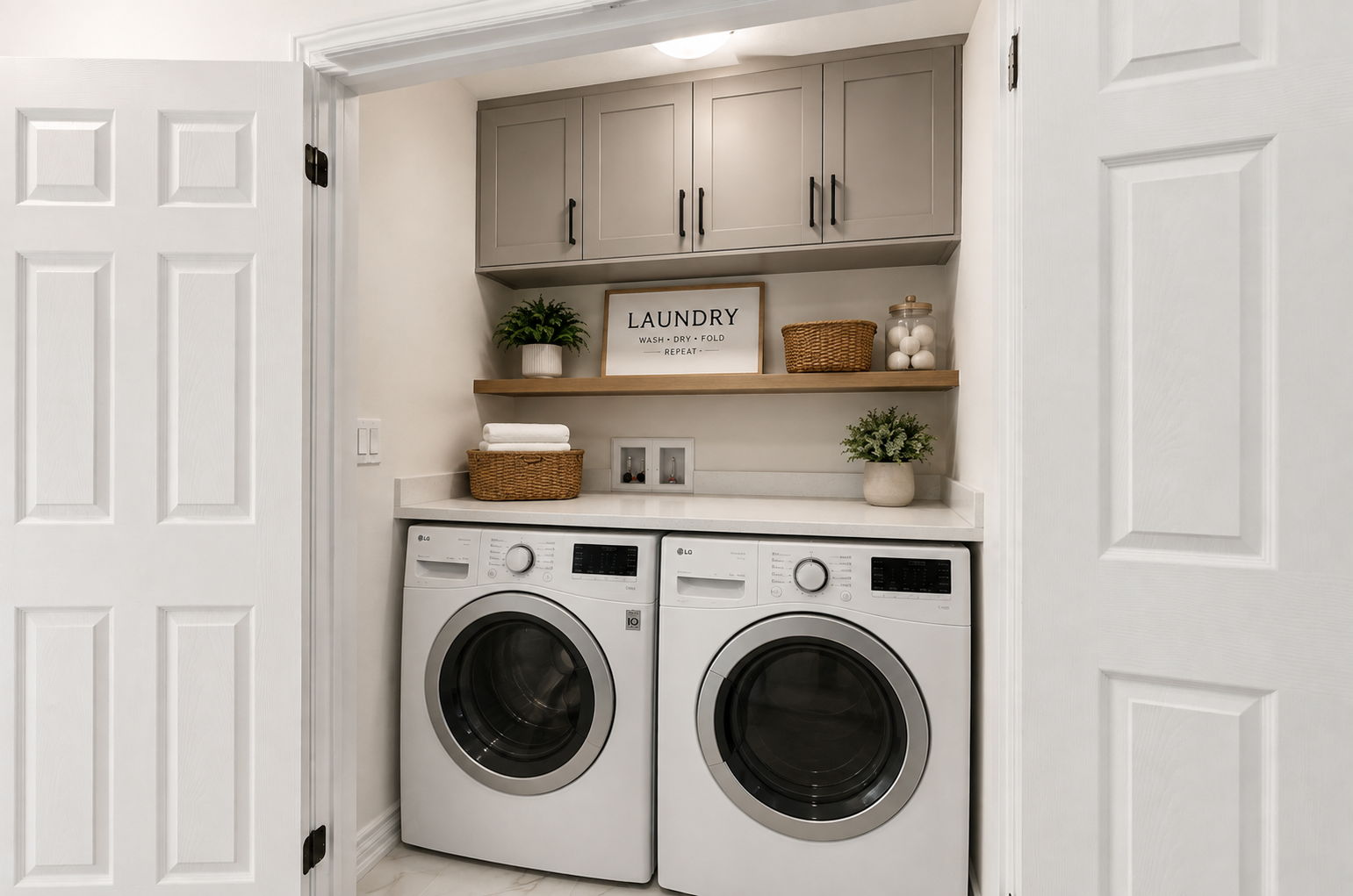 2nd Floor Laundry - Virtually Staged