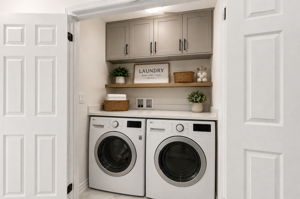 2nd Floor Laundry - Virtually Staged