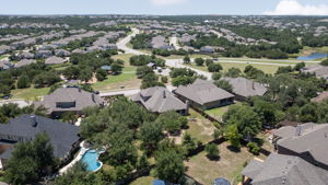 Aerial View looking West