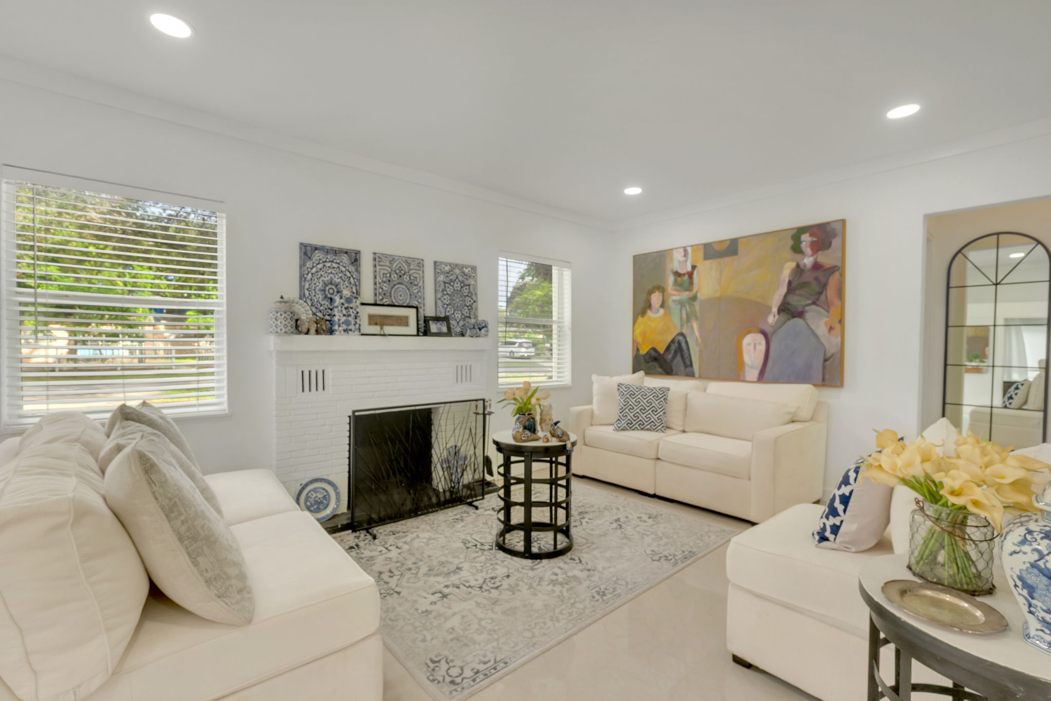 Main Living Area & Fireplace