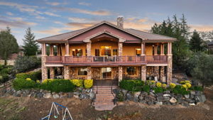 Aerial Exterior Back