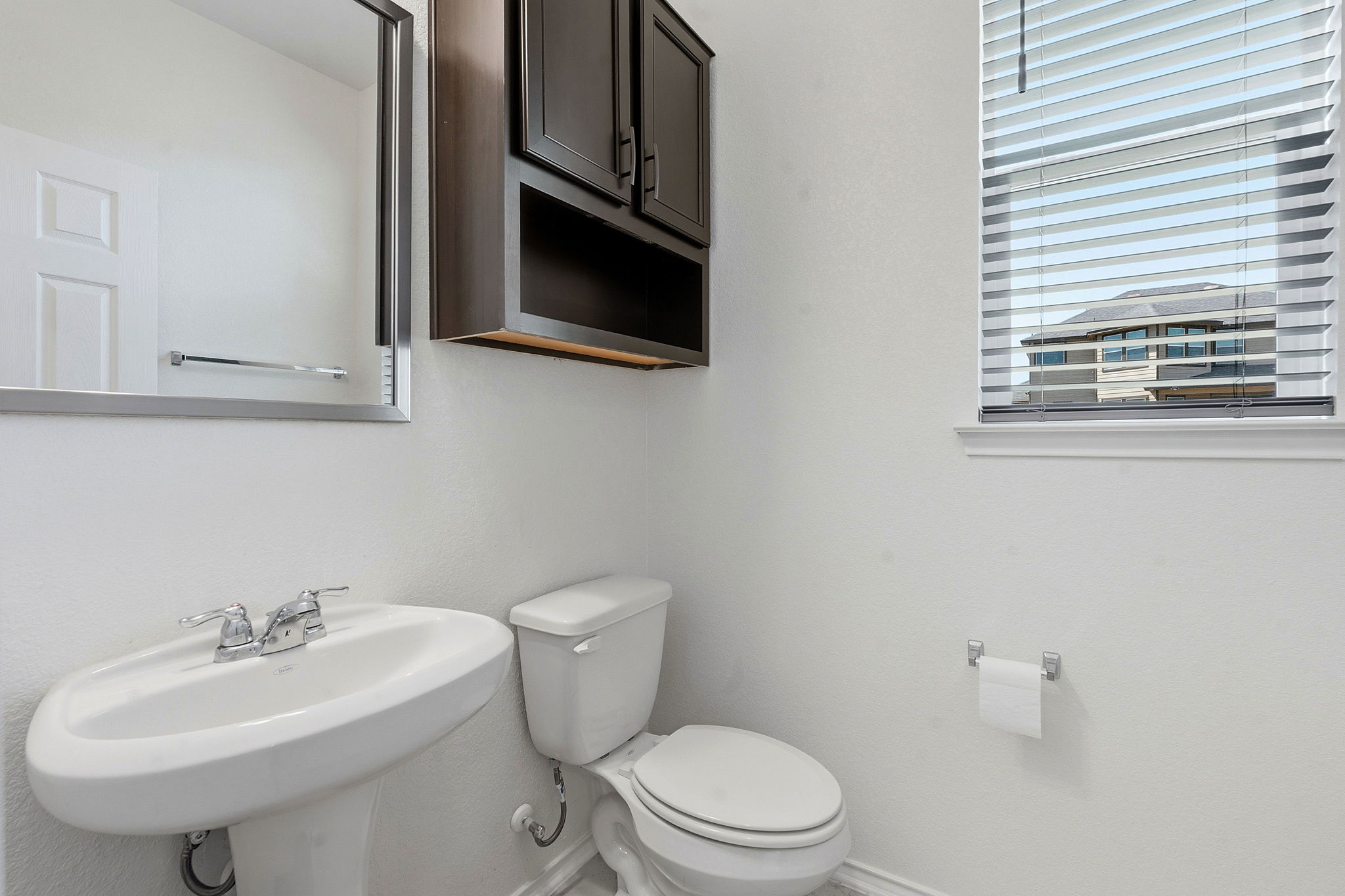 Half bath downstairs.