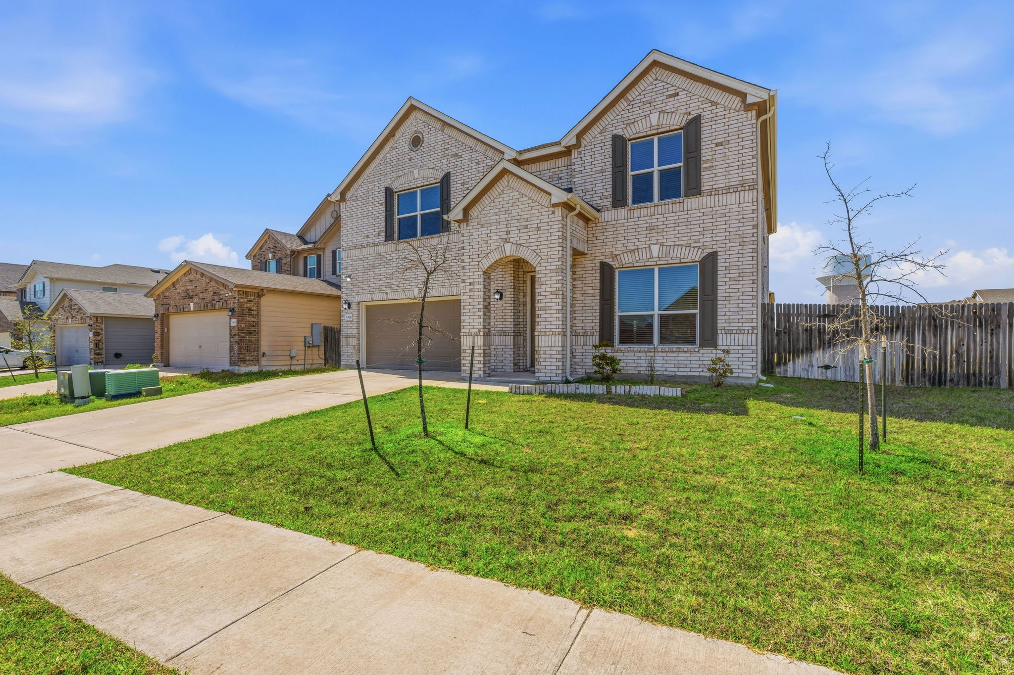 Two new trees coming.