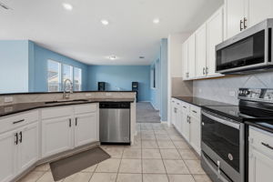 Open to the living room, stay in the action!