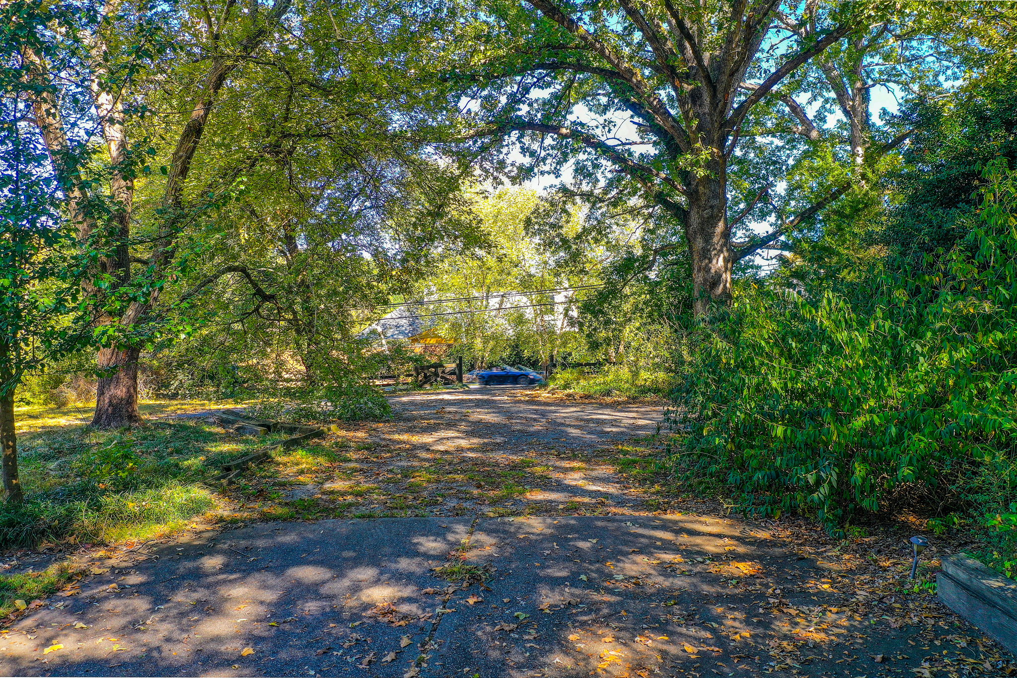 10 Aerial Driveway Outbound w Road